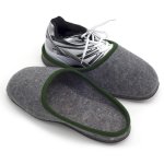 Over slippers felt sole One Size / 12 UK
