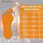 Filzpantoffeln Gummisohle 42