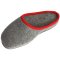 Over slippers felt sole One Size / 12 UK - Red