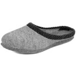 Felt slippers grey shelves 42 EU / 8 UK