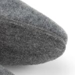 Felt slippers gray 40/41 EU / 7 UK