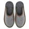 Guest Slippers border Gray L (6/9 UK)