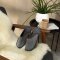 Guest Slippers border Gray L (6/9 UK)