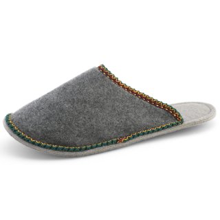 Guest Slippers border Gray XL (10/13 UK)