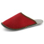Guest Slippers border Red M (3/6 UK)
