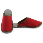 Guest Slippers border Red M (3/6 UK)