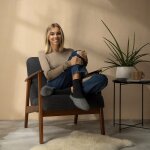 Filzpantoffeln Filzsohle 51