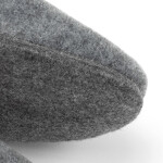 Felt slippers gray 50/51 EU / 17 UK