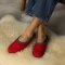 Walk-Filzpantoffel Rot 43/44