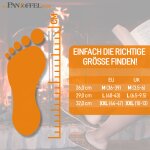 G&auml;stepantoffel Wollfilz anthrazit XL 44-47