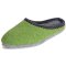 Felt slippers green 42 EU / 8 UK