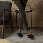 Walk-Filzpantoffel Anthrazit 42