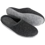 Felt slippers anthracite 45 EU / 11 UK
