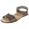 aktiform Römersandale braun 37