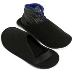 Craftsman slippers antracite - M with ABS sole M (3/6 UK)