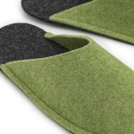 G&auml;stepantoffel Wollfilz Lind XL 44-47