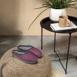 Filzpantoffel Filzsohle - Beere