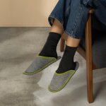 Guest slippers walk-felt ABS-sole