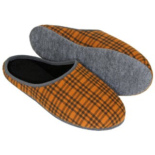 camelhair slippers - felt sole