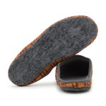 camelhair slippers - felt sole 14 UK