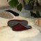 Mens / womens felt slippers red 3,5 UK