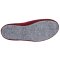 Herren/Damen Filzpantoffel Rot 47