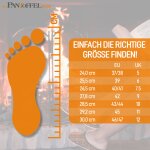 Wollfilzpantoffel Filzsohle - Anthrazit antracite 6 UK