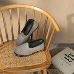 Filzhaussschuh Wollmischfilz - Grau 46