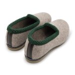 Filzhaussschuh Wollmischfilz - Grau 47