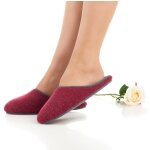 Herren/Damen Hauspantoffel Rot 39