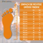 Herren/Damen Hauspantoffel Dunkelgrau 46