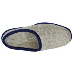 Wollfilz Pantoffel - 100% Wolle blau