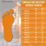 Filzhausschuhe Walker blauer Einfass - Größe 36