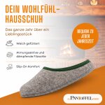 Wollfilz Pantoffel - 100% Wolle