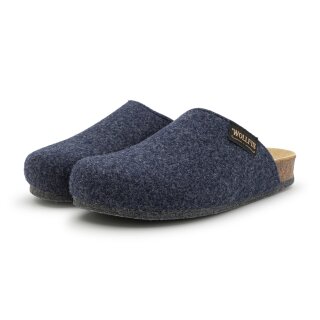 Bio felt clogs navy 46 EU / 12 UK