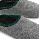Filzclogs grau 41