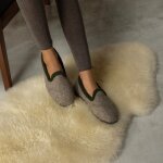 Wool felt slippers Walker 42 EU / 8 UK
