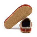 Felt clogs rust 42 EU / 8 UK