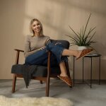 Kamelhaar  Pantoffeln