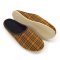 Camel hair slippers - rubber sole