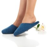Felt Slippers Navy 46 EU / 12 UK