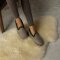 Wool felt slippers Walker 51 EU / 17 UK